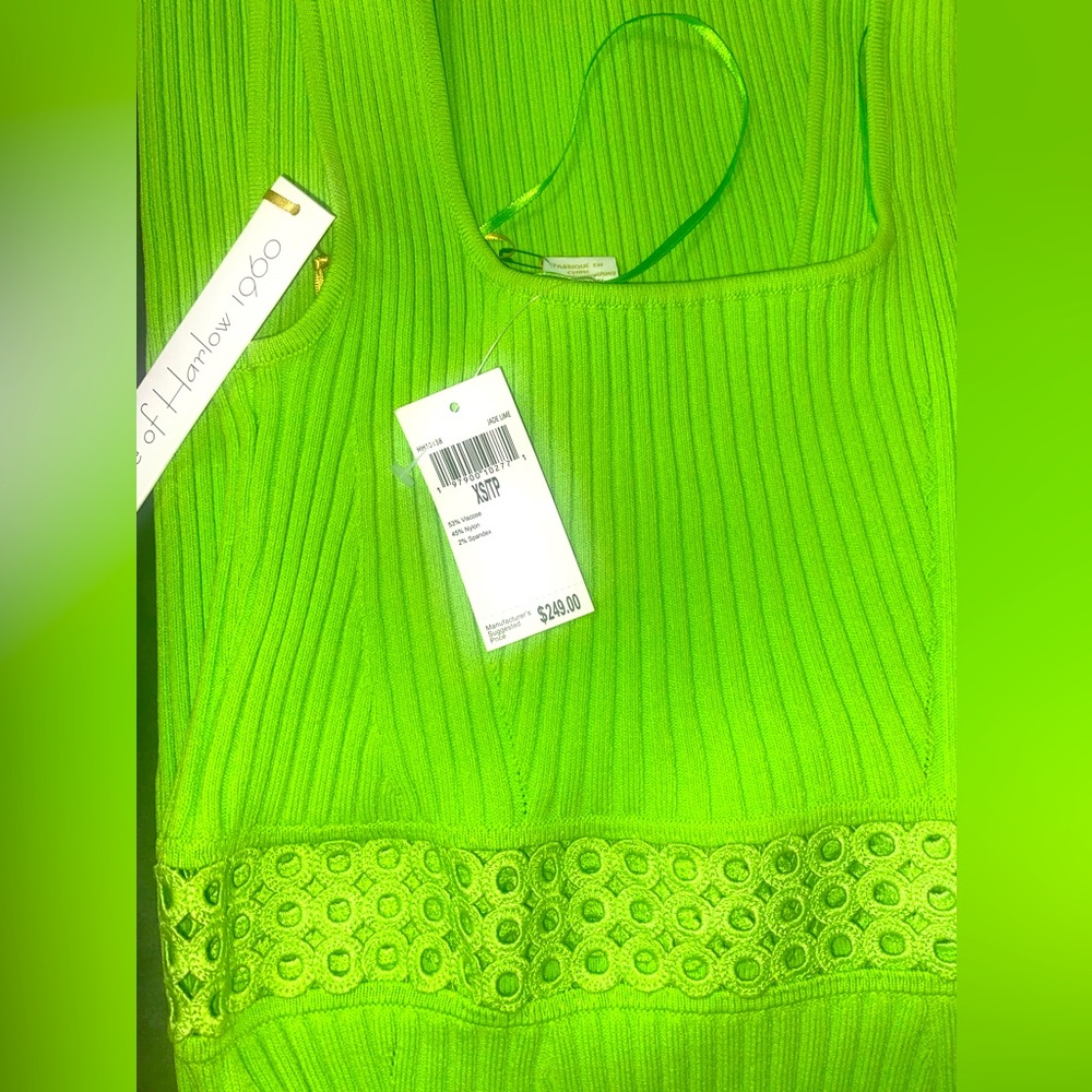 Sexy green cutout house of Harlow dress